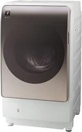 シャープ ドラム式 洗濯乾燥機 ES-V11A-NL 左開き(ヒンジ左) ゴールド
