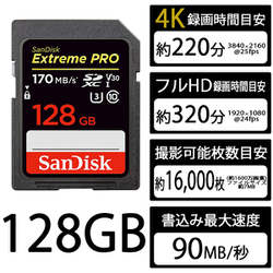 サンディスク SDSDXXY-128G-JOJCP 128GB ヨドバシカメラ限定モデル