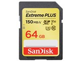 SanDisk SDSDXW6-064G-JNJIP ExtremePLUS SDXCカード 64G